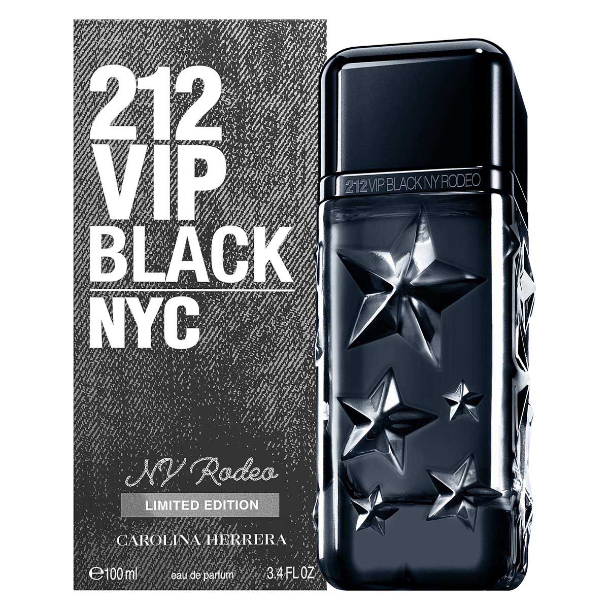 212 VIP BLACK NY RODEO EDICIÓN LIMITADA EAU DE PARFUM PARA HOMBRE